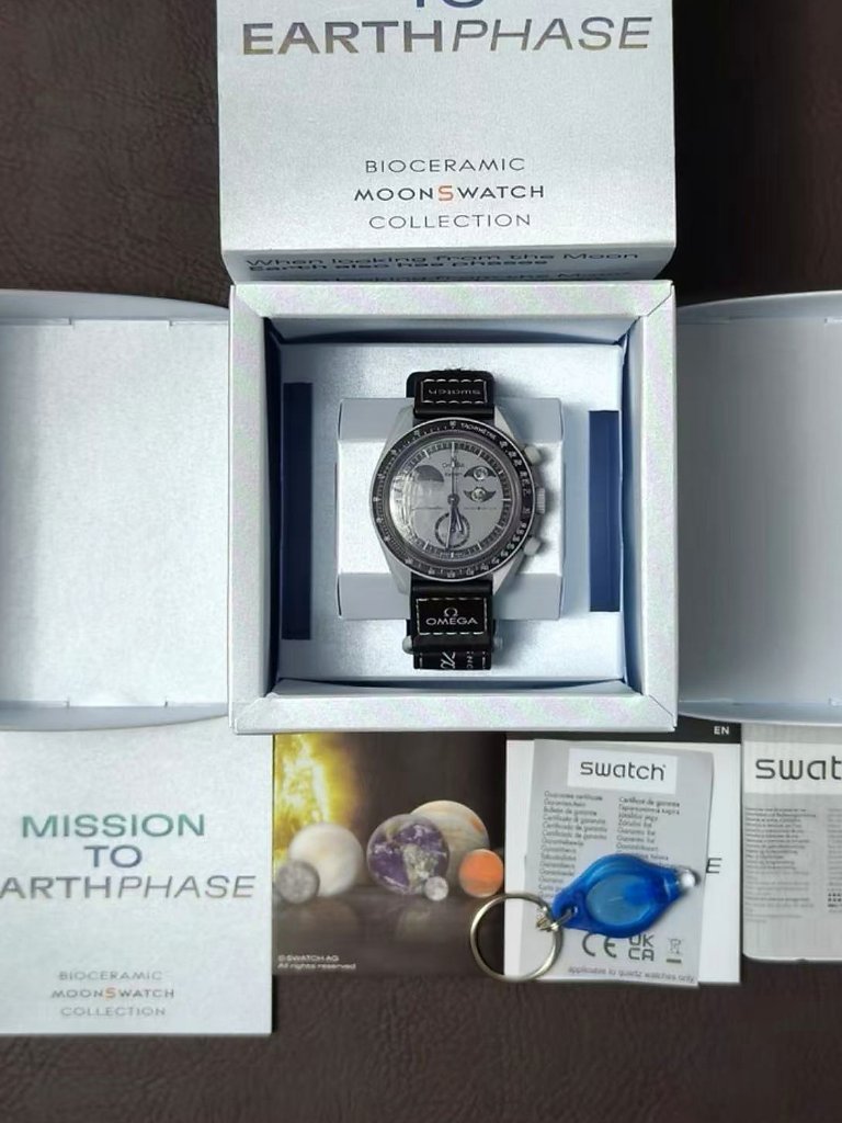 Swatch X Omega Mission To Earthphase Watch